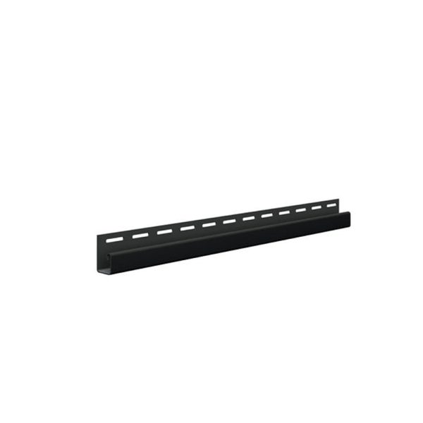 J SHAPED FINISHING TRIM - BLACK