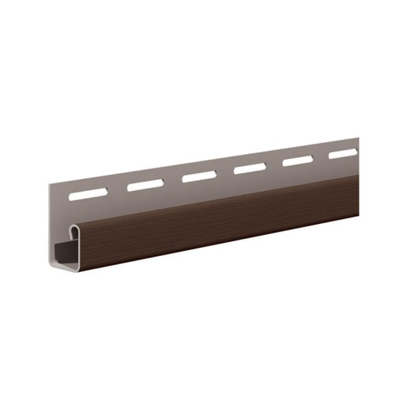 J SHAPED FINISHING TRIM - BROWN