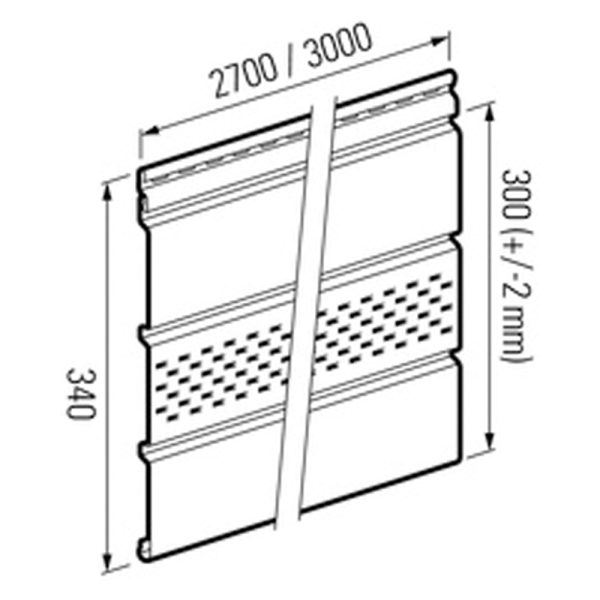 SOFFIT INFRATOP GRAPHITE PANEL - Image 6