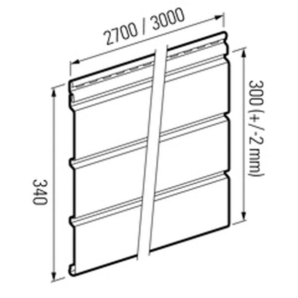 SOFFIT INFRATOP OAK PANEL - Image 4