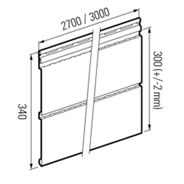 SOFFIT INFRATOP GRAPHITE PANEL - Image 4